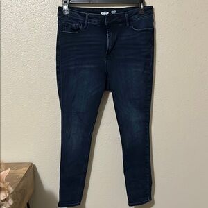 Women's Dark Blue Jeans